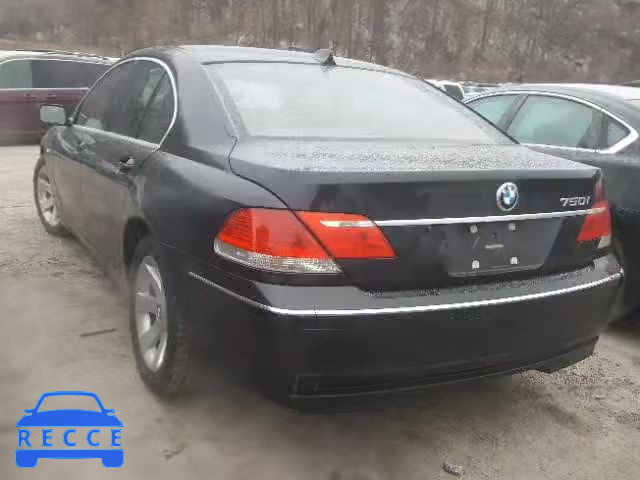 2006 BMW 750 I WBAHL83566DT04450 зображення 2