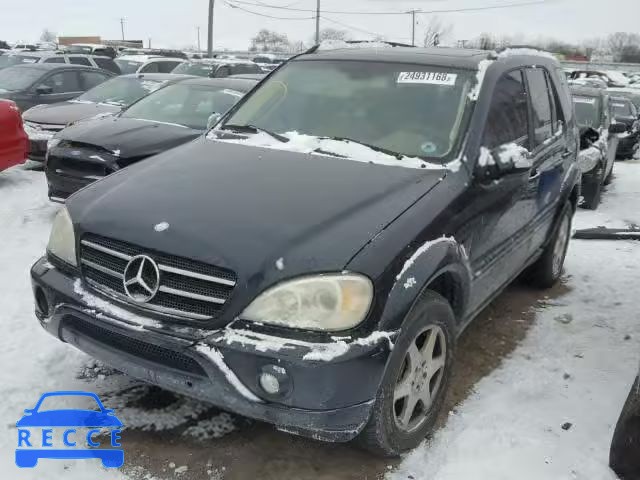 2002 MERCEDES-BENZ ML 500 4JGAB75E82A343918 image 1