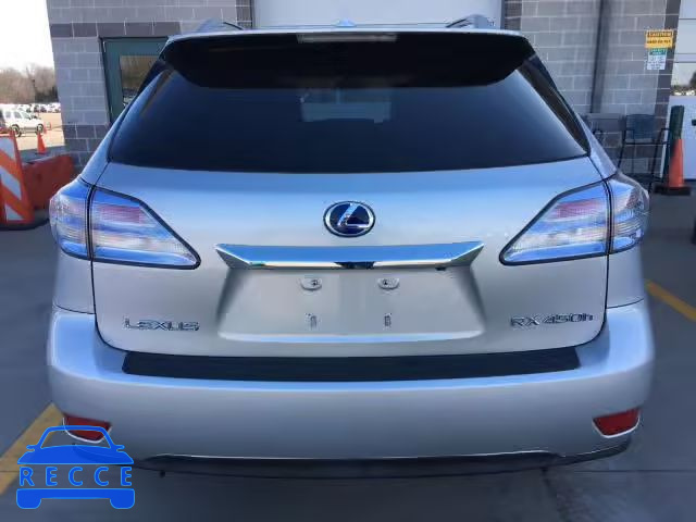 2011 LEXUS RX 450 JTJBC1BA8B2417348 image 4