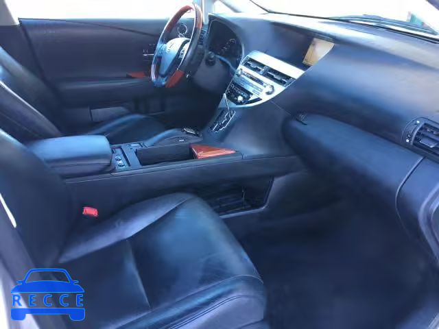 2011 LEXUS RX 450 JTJBC1BA8B2417348 image 5