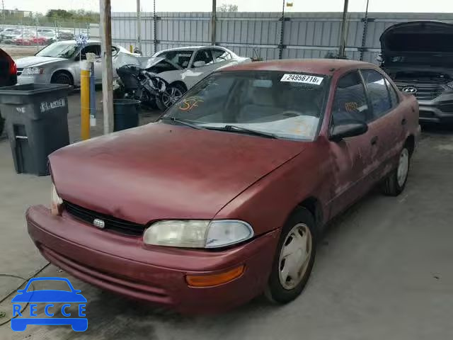 1997 GEO PRIZM BASE 1Y1SK5269VZ407833 image 1