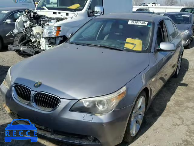 2006 BMW 550 I WBANB53506CP01601 зображення 1