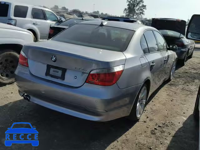 2006 BMW 550 I WBANB53506CP01601 зображення 3