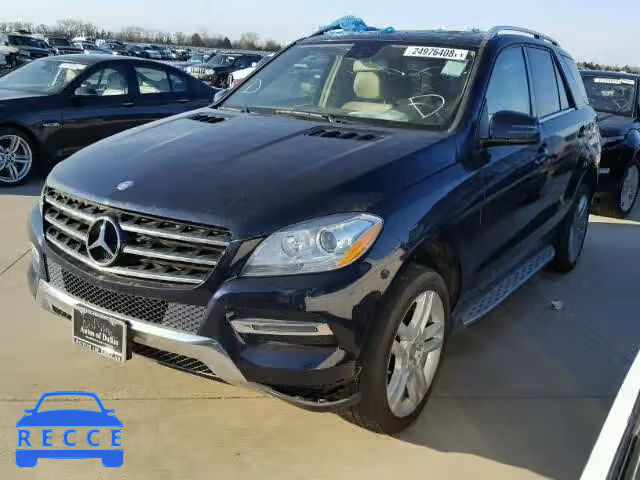 2014 MERCEDES-BENZ ML 350 4MA 4JGDA5HB7EA383871 зображення 1