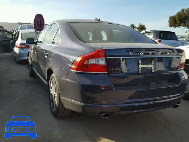 2011 VOLVO S80 3.2 YV1940AS5B1145683 image 2