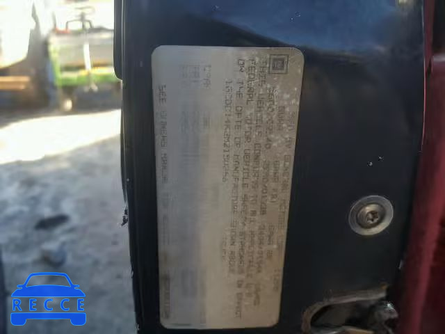 1991 CHEVROLET GMT-400 C1 1GCDC14K2MZ150266 Bild 9