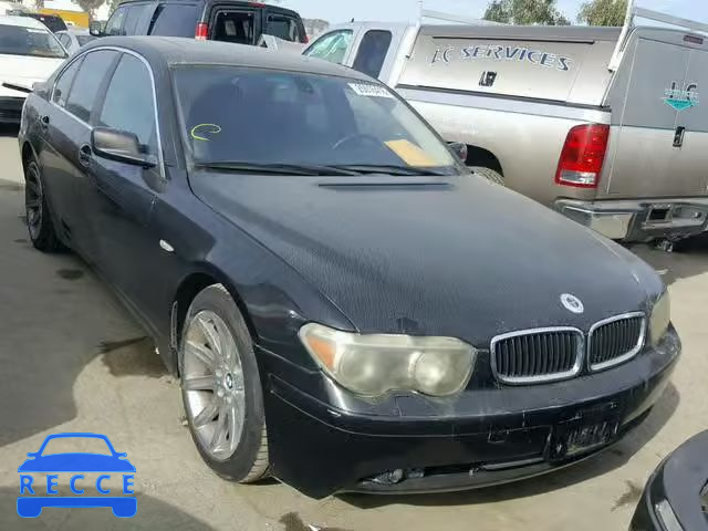 2002 BMW 745 I WBAGL63482DP53209 image 0