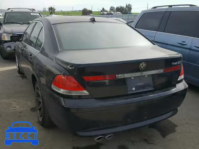 2002 BMW 745 I WBAGL63482DP53209 зображення 2