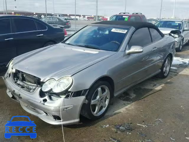 2004 MERCEDES-BENZ CLK 500 WDBTK75G74T019590 image 1