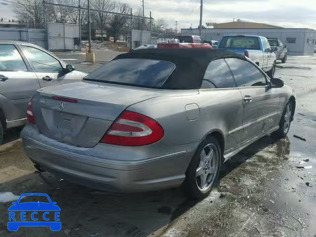 2004 MERCEDES-BENZ CLK 500 WDBTK75G74T019590 image 3