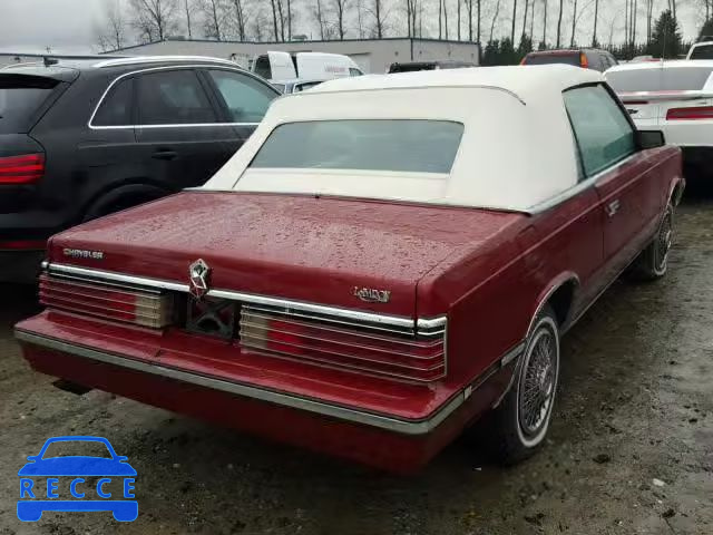 1985 CHRYSLER LEBARON 1C3BC55E8FG234649 зображення 3