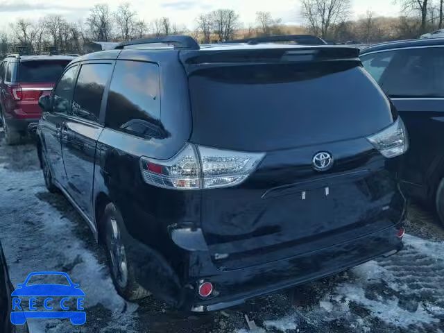 2017 TOYOTA SIENNA SE 5TDXZ3DC3HS839496 зображення 2