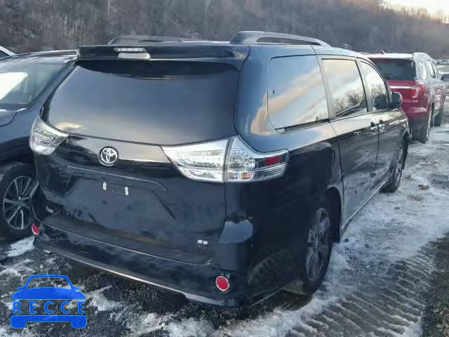 2017 TOYOTA SIENNA SE 5TDXZ3DC3HS839496 зображення 3