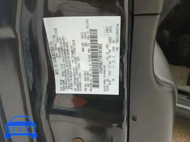 2007 FORD FOCUS ST 1FAHP38Z77W181002 image 9