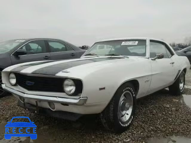 1969 CHEVROLET CAMARO 124379N690099 зображення 1