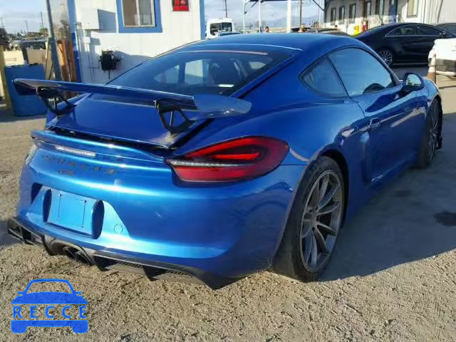 2016 PORSCHE CAYMAN GT4 WP0AC2A82GK192323 image 3