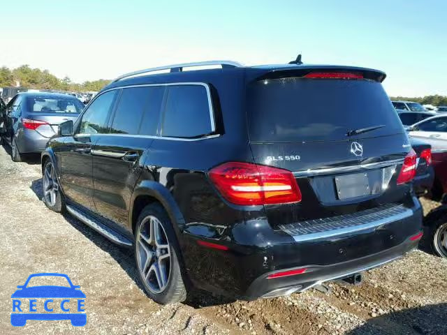 2017 MERCEDES-BENZ GLS 550 4M 4JGDF7DE1HA838862 image 2