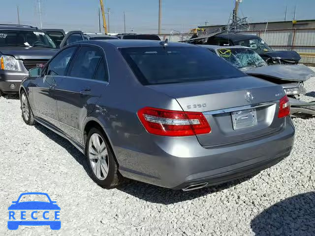 2011 MERCEDES-BENZ E 350 BLUE WDDHF2EB0BA419038 image 2
