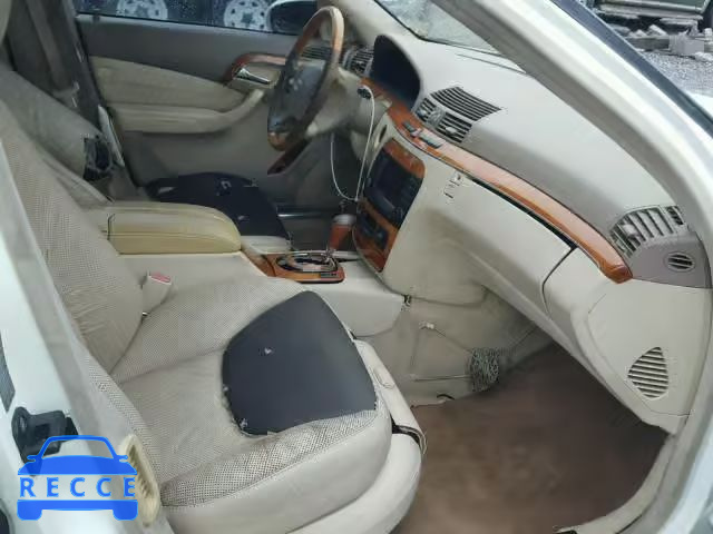 2005 MERCEDES-BENZ S 430 WDBNG70J65A442736 зображення 4