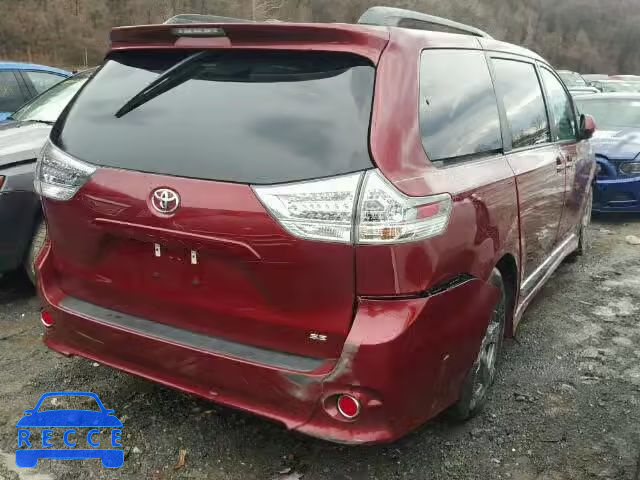 2017 TOYOTA SIENNA SE 5TDXZ3DC7HS795552 зображення 3