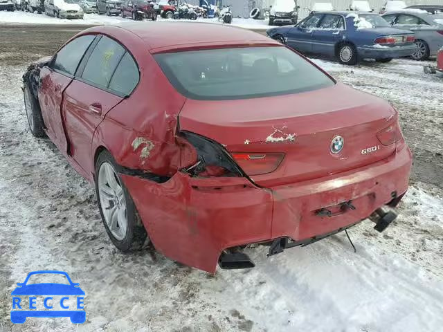 2014 BMW 650 I WBA6B2C53ED129841 зображення 2