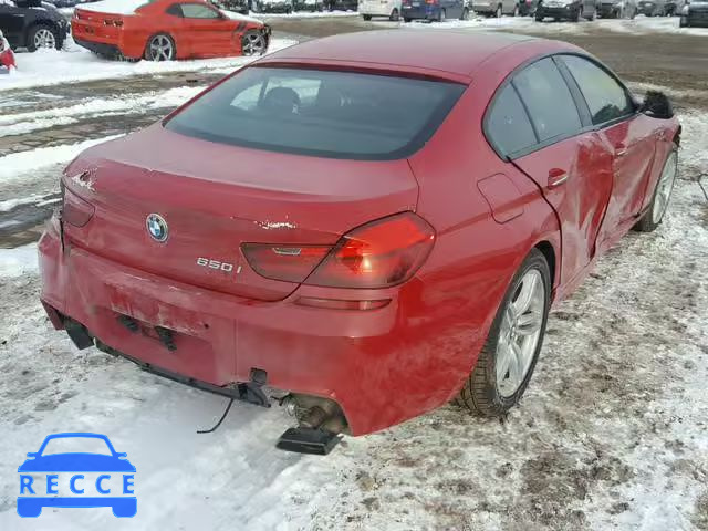 2014 BMW 650 I WBA6B2C53ED129841 image 3