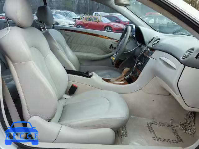 2005 MERCEDES-BENZ CLK 500 WDBTJ75J25F154135 image 4