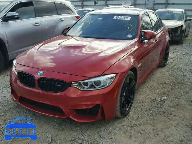 2017 BMW M3 WBS8M9C57H5G84090 image 1
