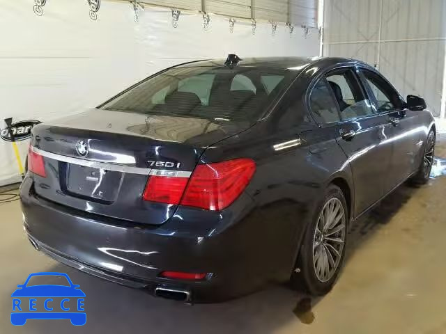 2009 BMW 750 I WBAKA83599CY33347 зображення 3