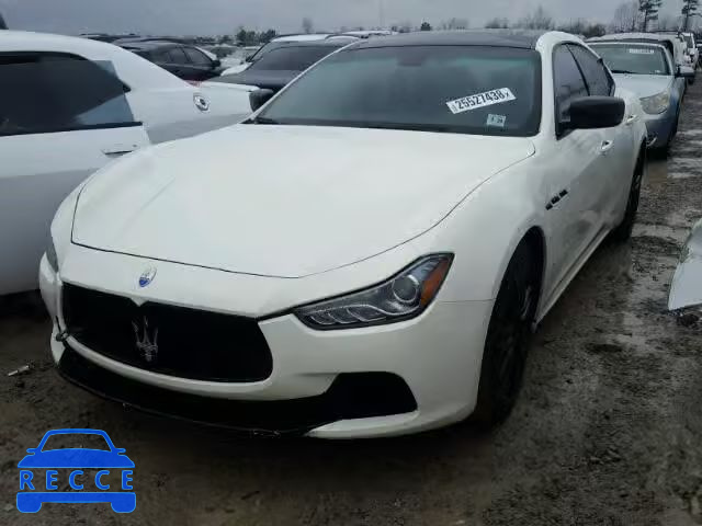 2015 MASERATI GHIBLI S ZAM57RTAXF1149332 зображення 1