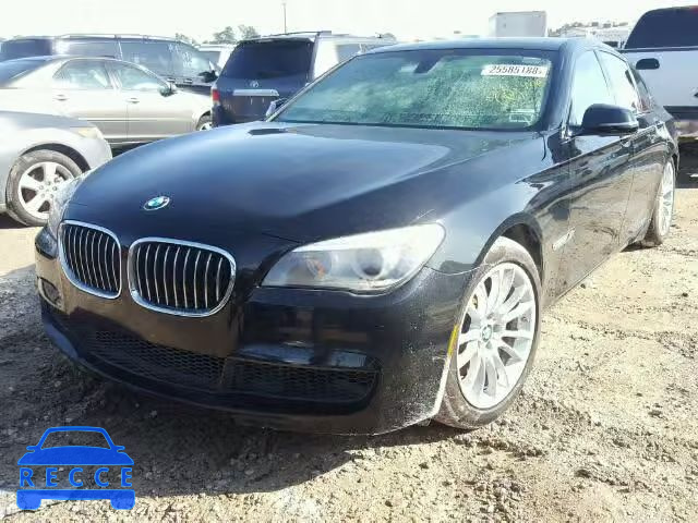 2014 BMW 740 I WBAYA6C5XED144145 зображення 1