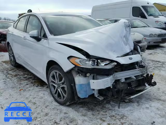 2017 FORD FUSION SE 3FA6P0T91HR196323 зображення 0