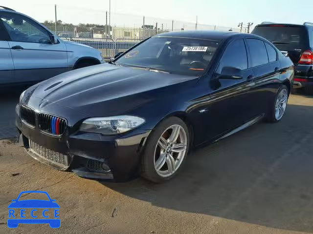 2013 BMW 550 I WBAFR9C50DDX80637 image 1