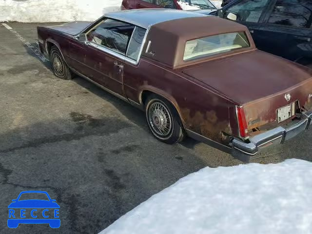 1984 CADILLAC ELDORADO 1G6AL5786EE631028 Bild 2