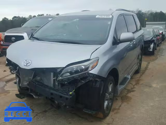 2016 TOYOTA SIENNA SE 5TDXK3DC9GS761129 зображення 1