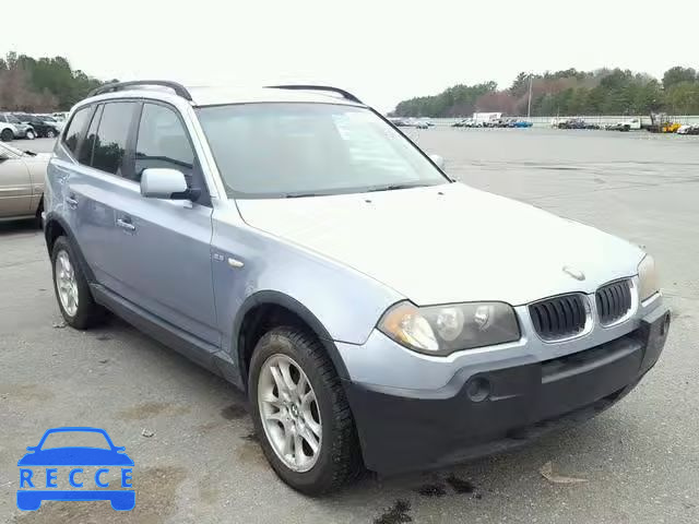 2005 BMW X3 2.5I WBXPA73475WC45312 image 0