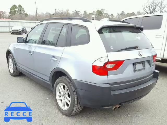 2005 BMW X3 2.5I WBXPA73475WC45312 image 2