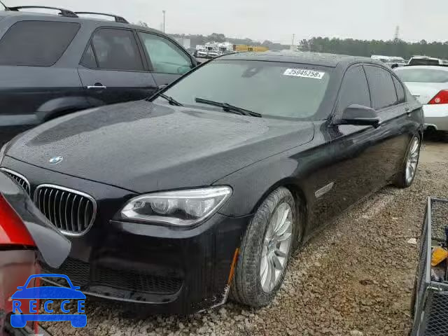 2014 BMW 750 LI WBAYE8C59ED134593 зображення 1
