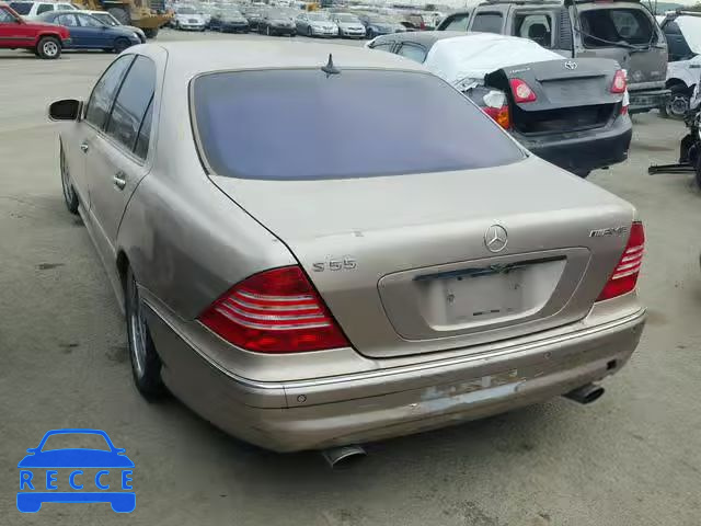 2002 MERCEDES-BENZ S 55 AMG WDBNG73J72A245579 зображення 2