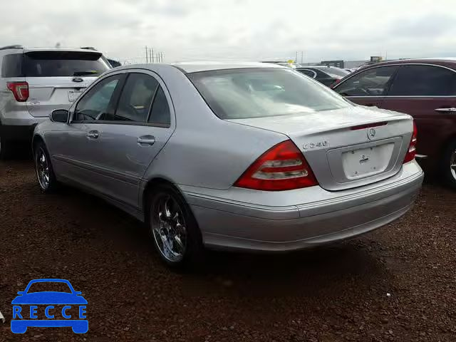 2001 MERCEDES-BENZ C 240 WDBRF61J91F033673 image 2