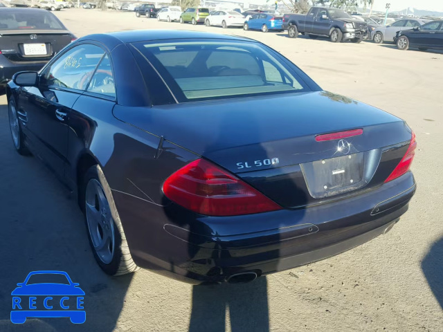 2005 MERCEDES-BENZ SL 500 WDBSK75F35F107104 image 2