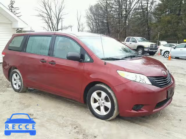 2011 TOYOTA SIENNA BAS 5TDZK3DCXBS111596 image 0