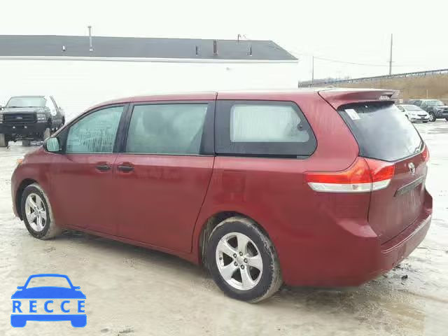 2011 TOYOTA SIENNA BAS 5TDZK3DCXBS111596 image 2