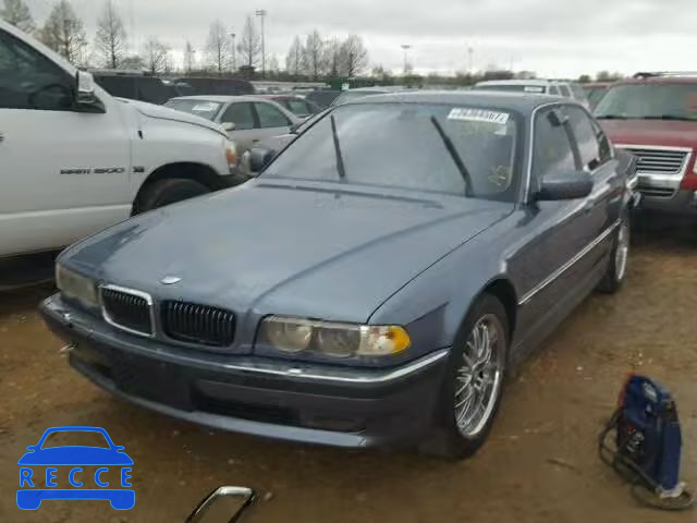 2001 BMW 740I AUTOMATIC WBAGG83421DN84304 зображення 1