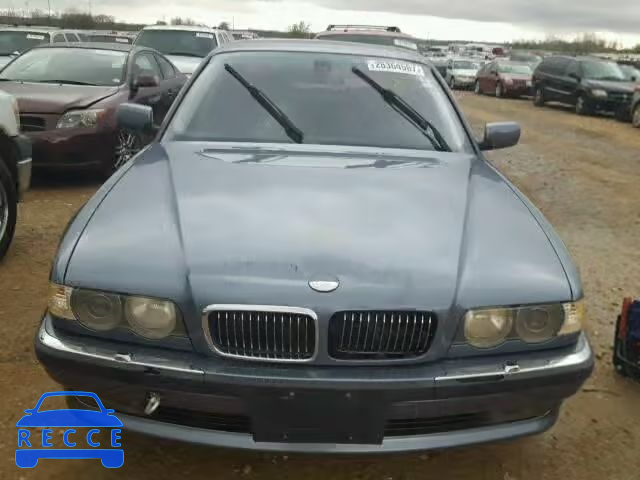 2001 BMW 740I AUTOMATIC WBAGG83421DN84304 зображення 6