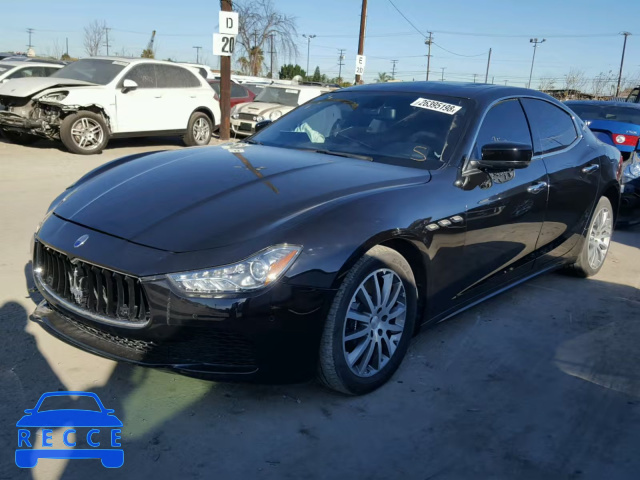 2014 MASERATI GHIBLI S ZAM57RTA0E1106651 image 1