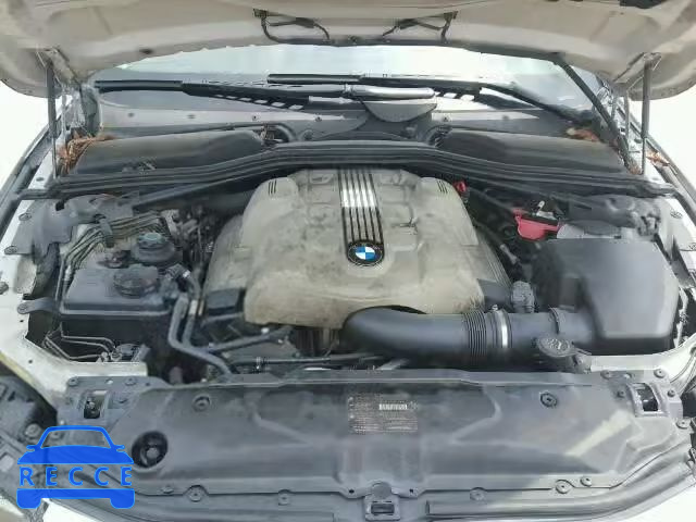 2005 BMW 545 WBANB33565B116921 зображення 6