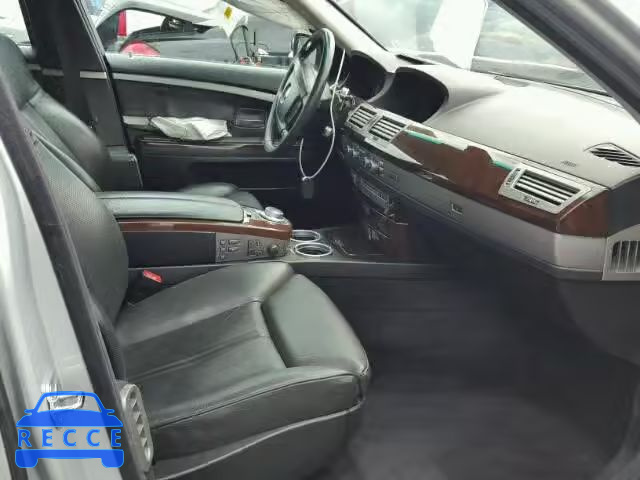 2006 BMW 750 I WBAHL83586DT00514 зображення 4