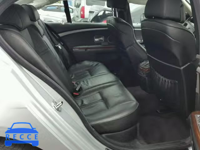 2006 BMW 750 I WBAHL83586DT00514 зображення 5