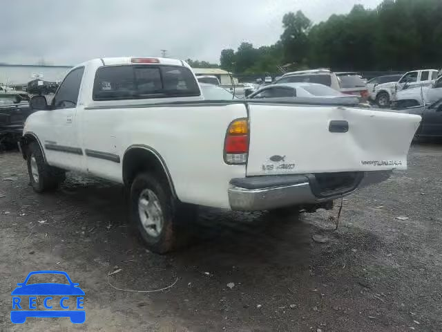 2000 TOYOTA TUNDRA SR5 5TBKT4411YS051339 image 2